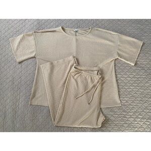 Cato Tan Pantsuit Set